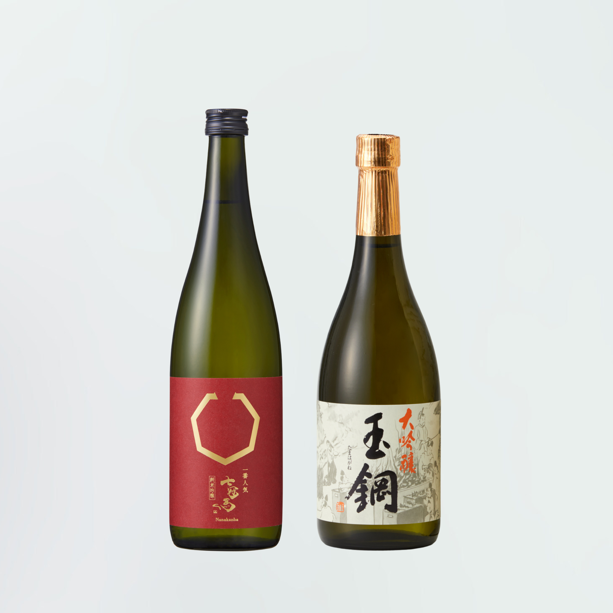 大吟醸・一番人気セット［720ml 2本セット］（箱入り） – 簸上清酒