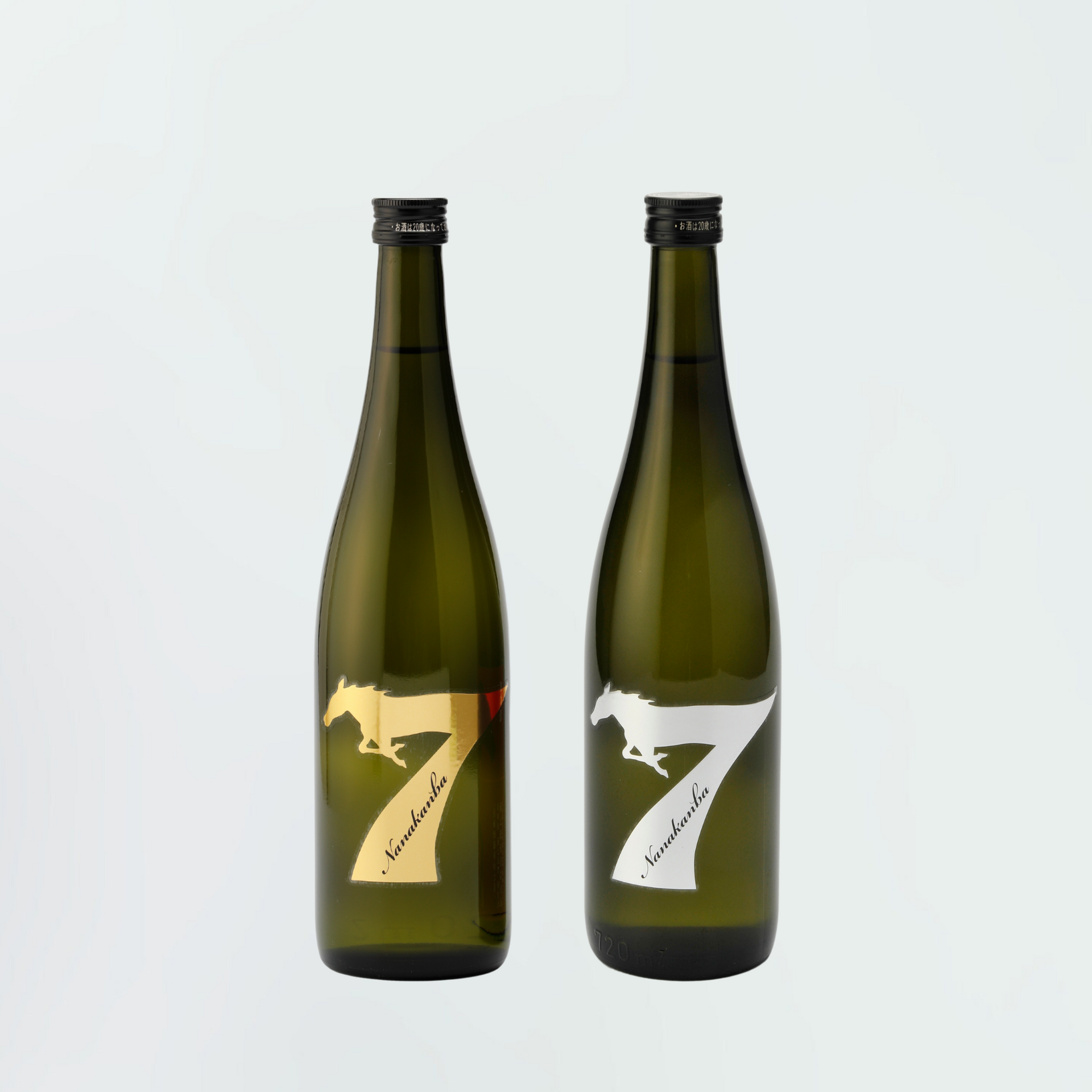 数量限定】七冠馬 ゴールド・シルバーセット ［720ml 2本セット