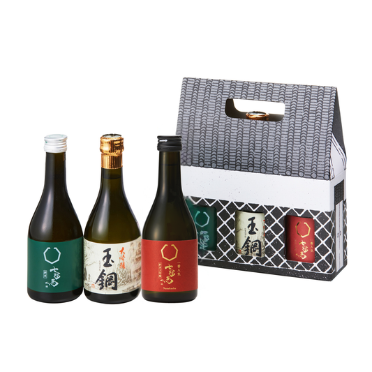 簸上の蔵 飲みくらべセット［300ml 3本セット］（手提げ箱入り）