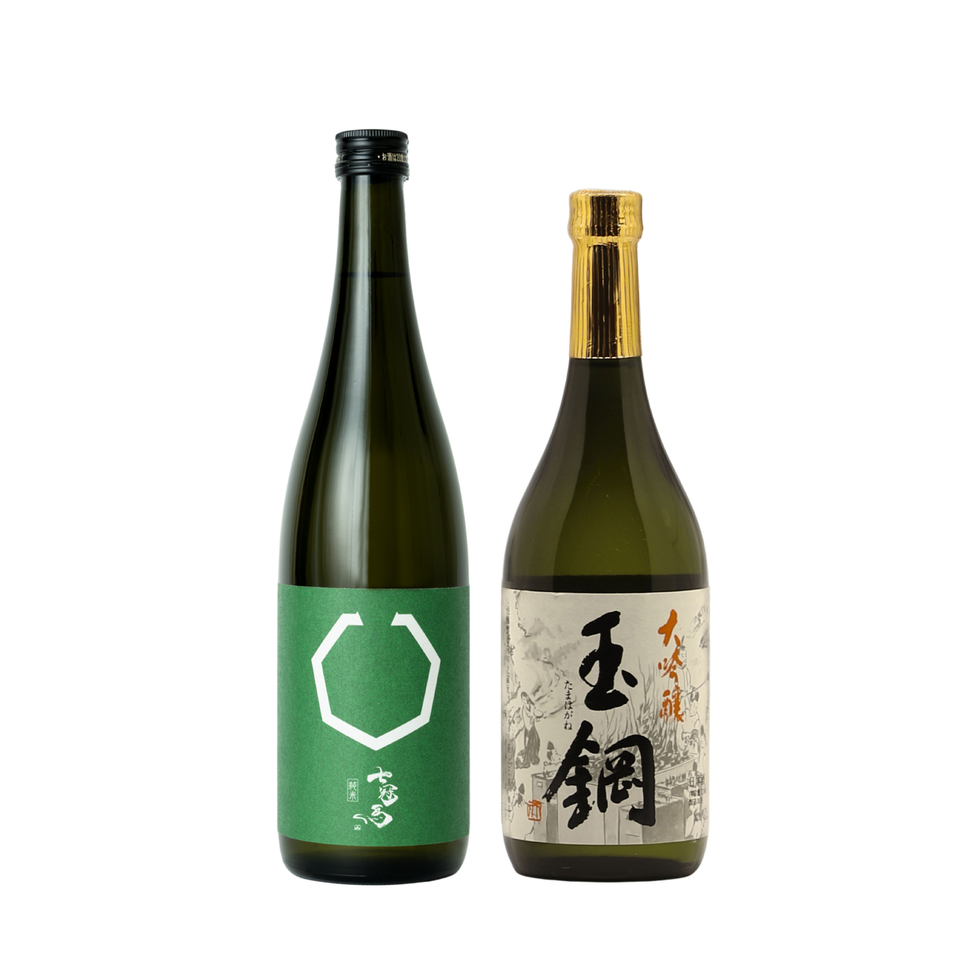 大吟醸・純米セット［720ml 2本セット］（箱入り） – 簸上清酒 蔵元直送オンラインショップ