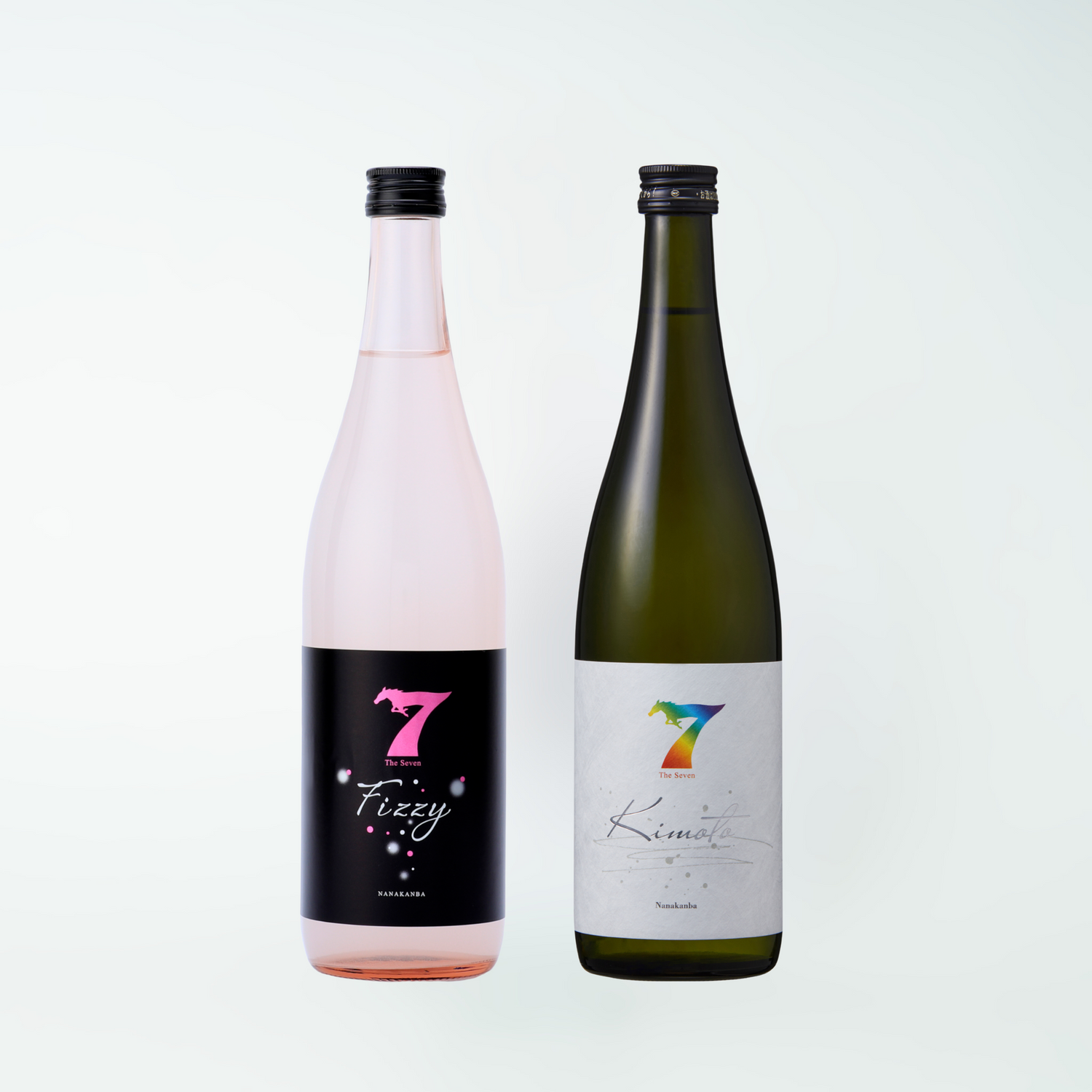 The Seven 2本セット［720ml / Fizzy, Kimoto］（箱入り） – 簸上清酒