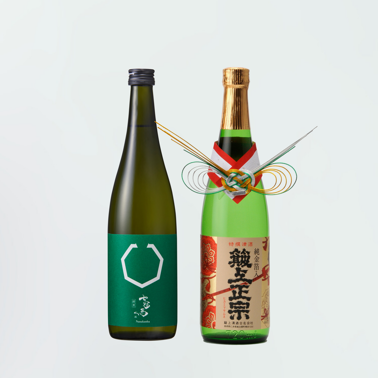 【年末年始限定】純米・特撰金箔セット ［720ml 2本セット］（箱入り）